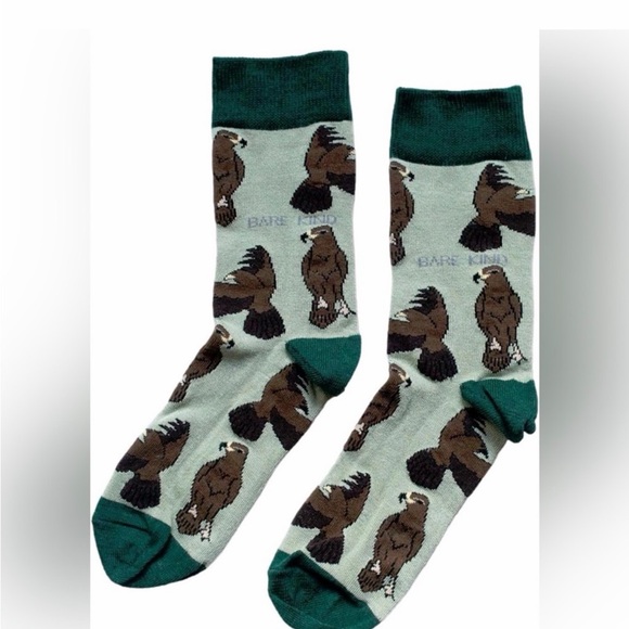 Bare Kind Socks Unisex Set of 4 pairs Wallaby, Walrus, Tigers, Eagle - Picture 3 of 8